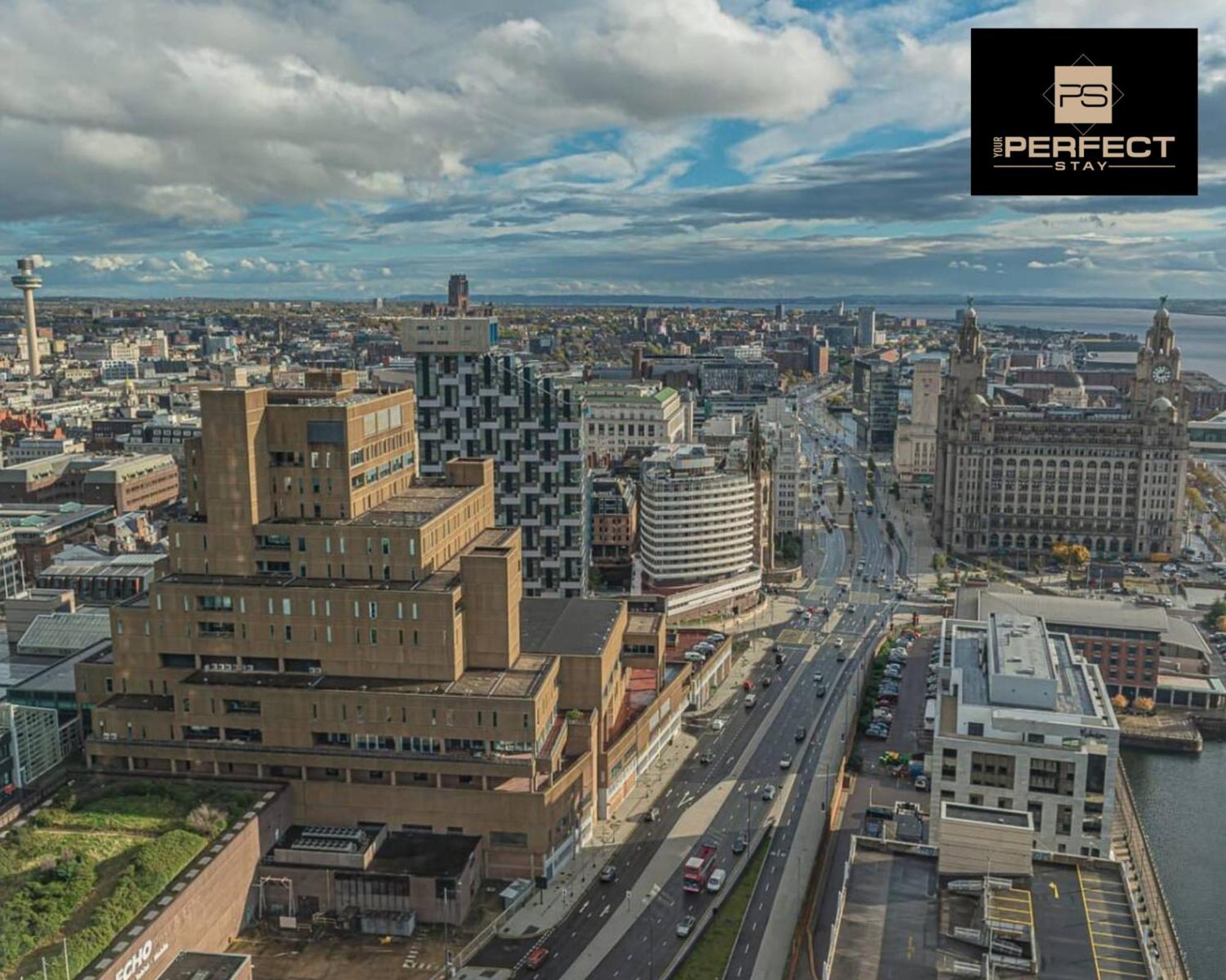 The Lexington - Liverpool City Centre 24 Hour Gym - Your Perfect Stay - City And Waterfront Views Экстерьер фото
